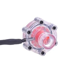Alphacool 17176 Flow Indicator G1/4 with RPM Signal - Plexi Water Cooling Monitoring