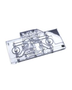 Alphacool Eisblock Aurora GPX-N GPU Water Block & Backplate, RTX 3080/3090 (Reference Design), D-RGB, Plexi
